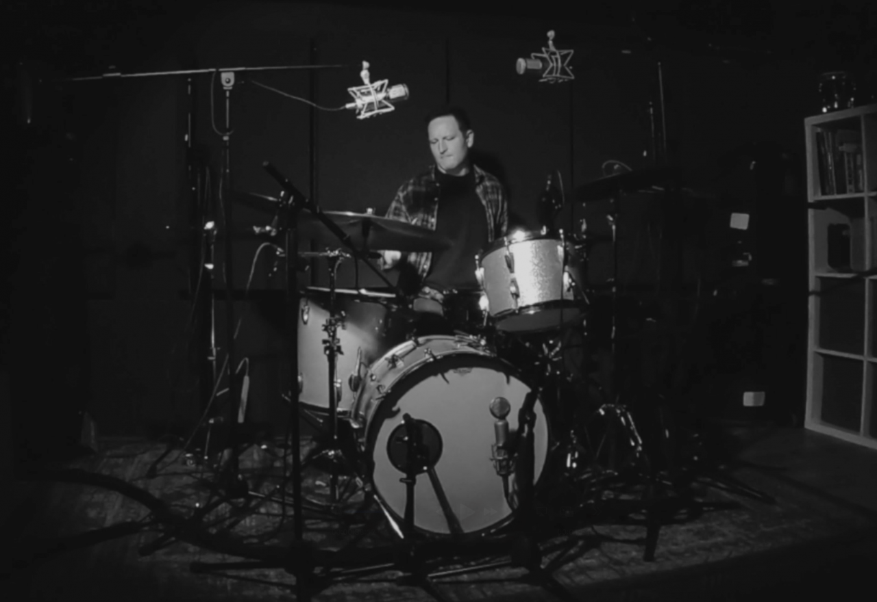 An example of learning and imprioving on the drums