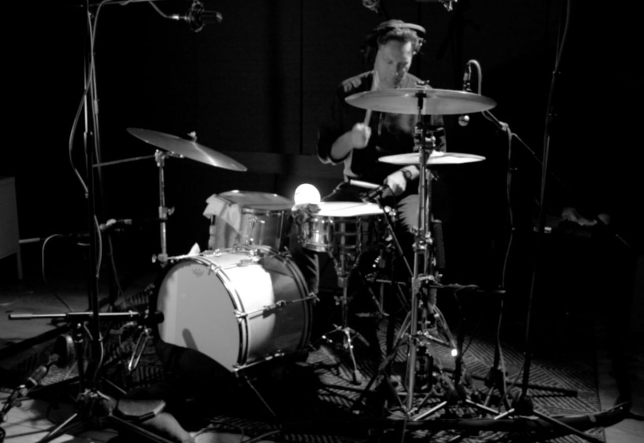 learn from online drums in the studio image