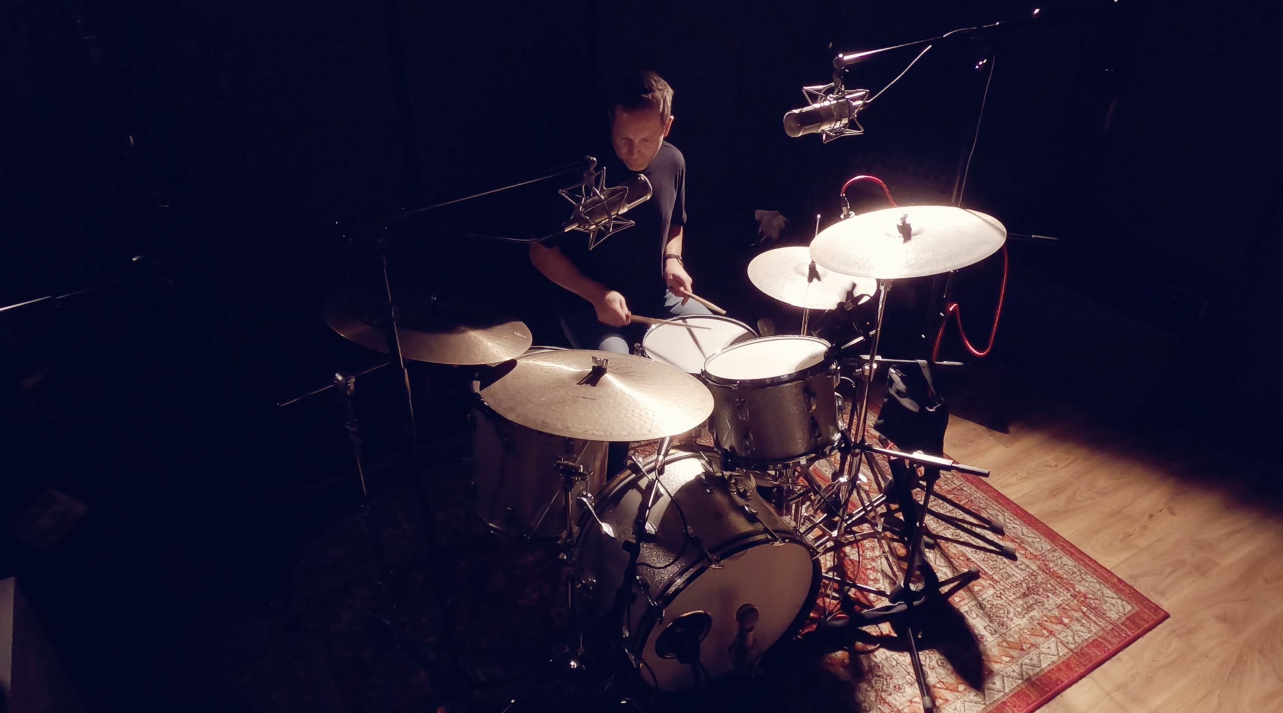 online drum lessons with Gavin Payn Live recording